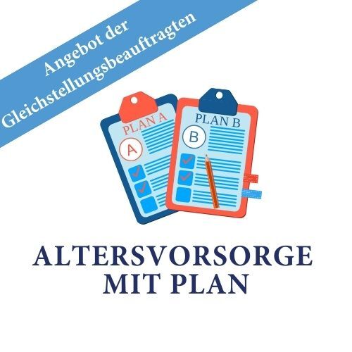 Öffnen Altersvorsorge mit Plan: Absichern, sparen, investieren